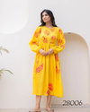 Lucaya Vol 28 Kota Checks Digital Printed Flared Designer One Piece Orders In India
